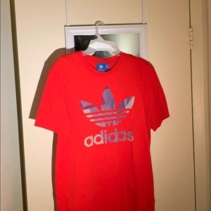 Orange/Red Adidas Shirt
